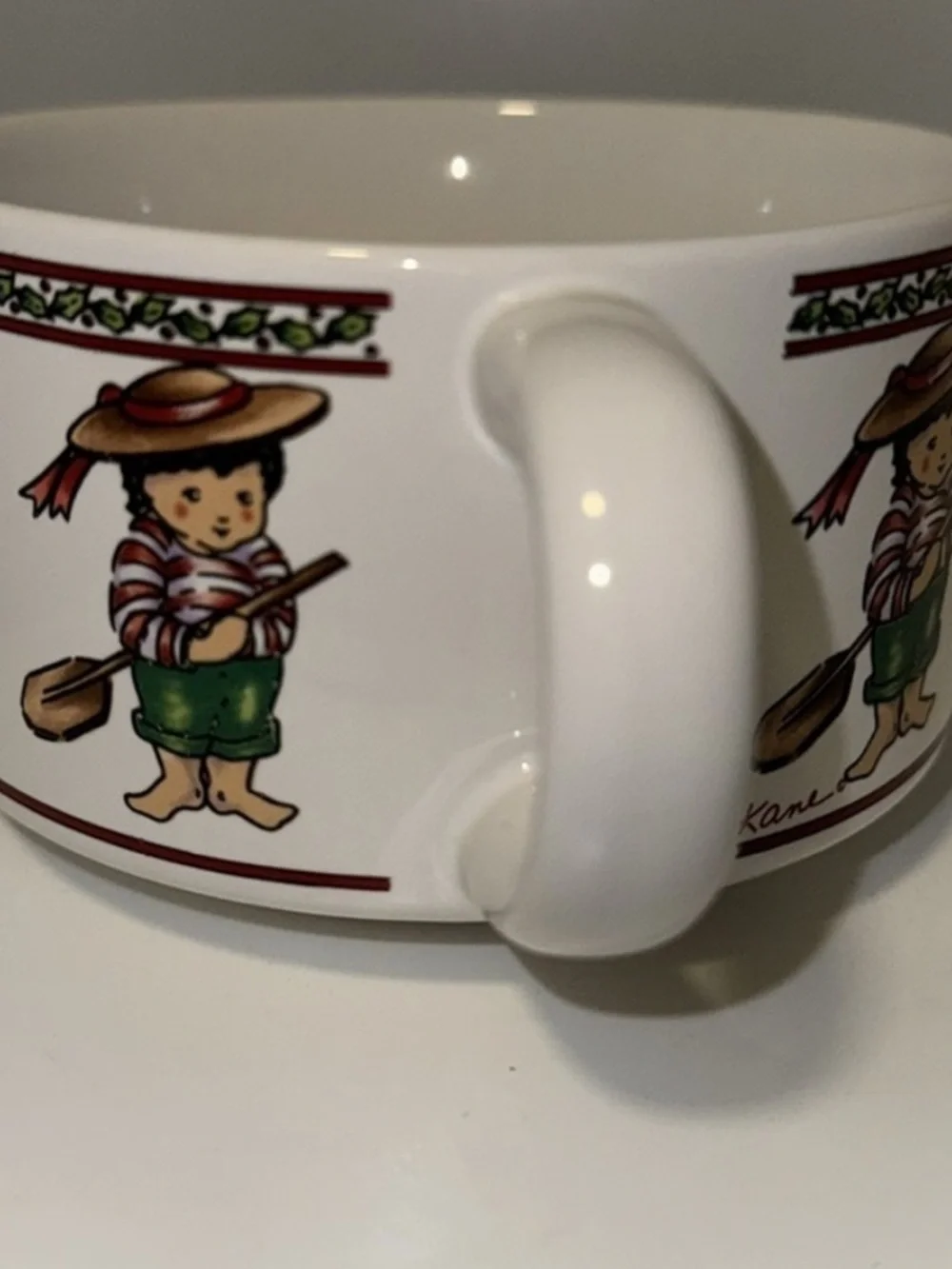 Kane Soup Coffee Mug “Children Around The World” Motif